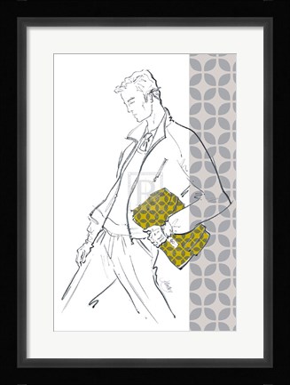 Framed Around Town IV Print