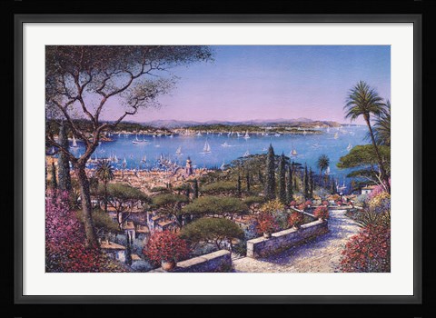 Framed Saint-Tropez Print