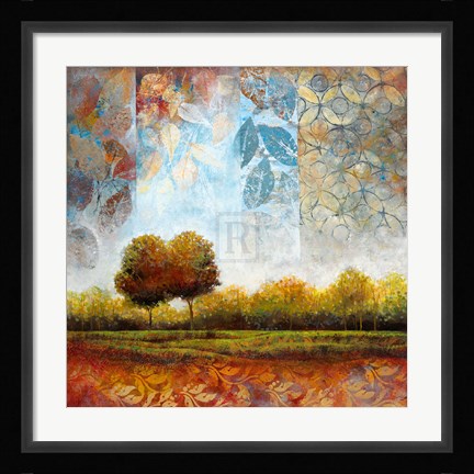 Framed Silver Skies I Print