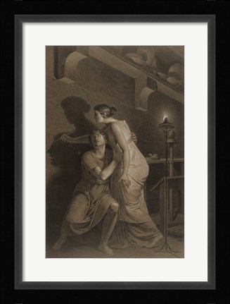 Framed Invention of Drawing Print