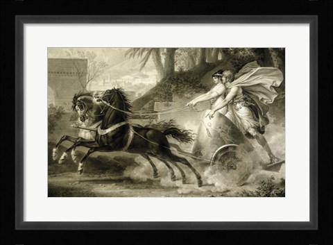 Framed Return from the Race Print