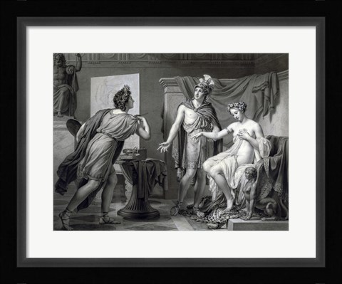 Framed Alexander Ceding Campaspe to Apelles Print