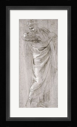 Framed St. Paul Rending His Garments Print