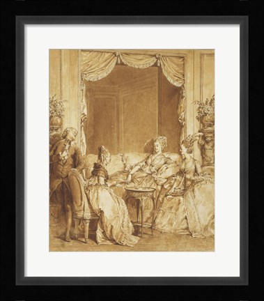 Framed "Have No Fear, My Good Friend" Print