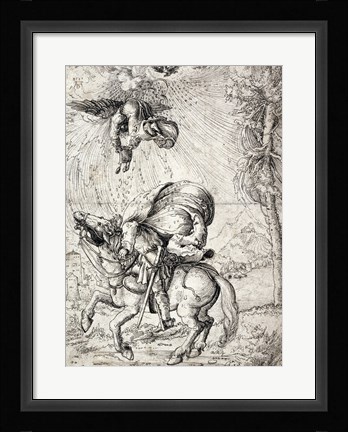 Framed Conversion of Saint Paul Print