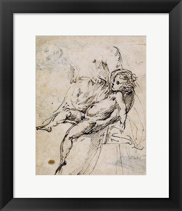 Framed Studies of the Madonna and Child Print