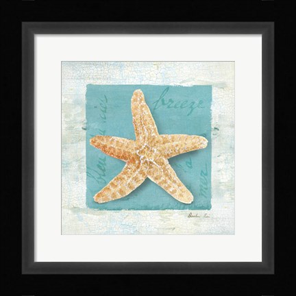 Framed Shades of Blue II Print