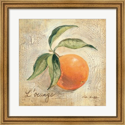 Framed L&#39;Orange Print