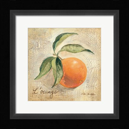 Framed L'Orange Print