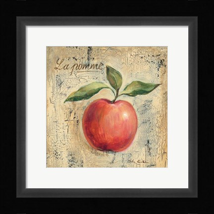 Framed La Pomme Print