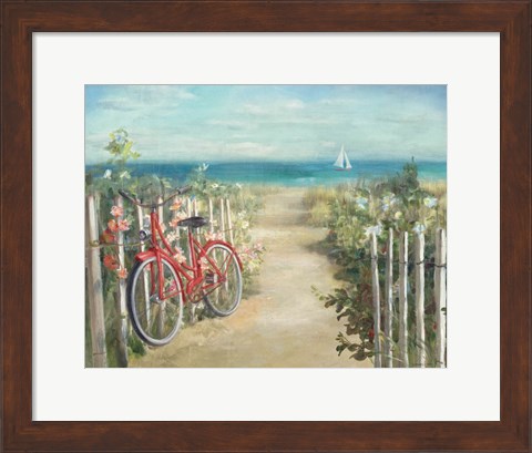Framed Summer Ride Crop Print