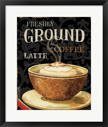 Framed Today&#39;s Coffee II Print
