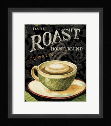 Framed Today's Coffee III Print