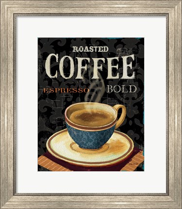 Framed Today&#39;s Coffee IV Print