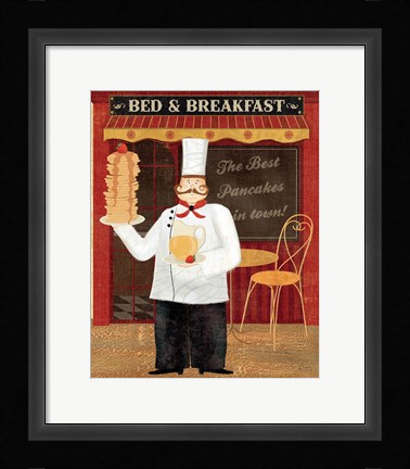 Framed Chef's Specialties I Print