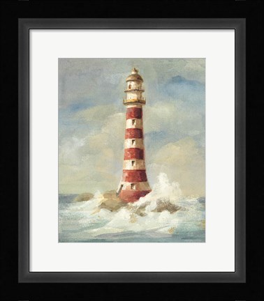 Framed Lighthouse II Print