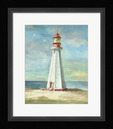 Framed Lighthouse III Print