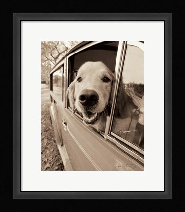 Framed Are we there Yet? Print
