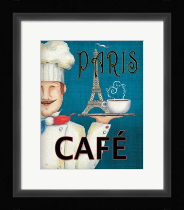 Framed Worlds Best Chef II Print