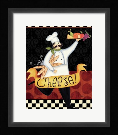 Framed Bon Appetit IV Print