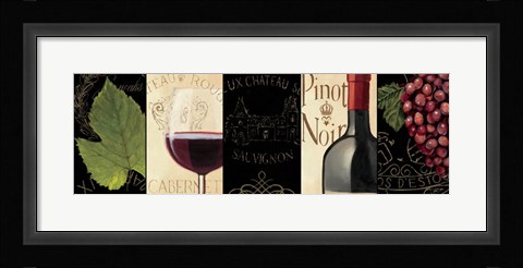 Framed Chateau Nouveau Panel I Print