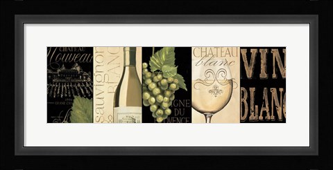 Framed Chateau Nouveau Panel II Print