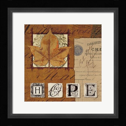 Framed Natures Journal - Hope Print