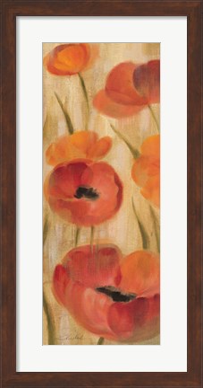 Framed May Floral Panel II Print