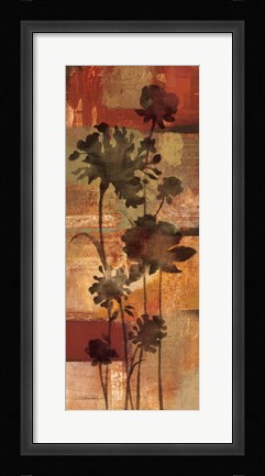 Framed Autumn Silhouette I Print