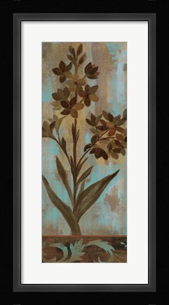 Framed Monsoon Florals II Print