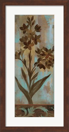Framed Monsoon Florals II Print