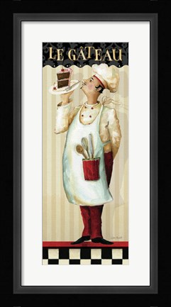 Framed Chef's Masterpiece IV Print