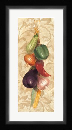 Framed Mixed Vegetables II Print