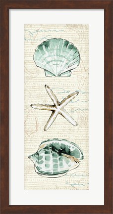 Framed Ocean Prints V Print