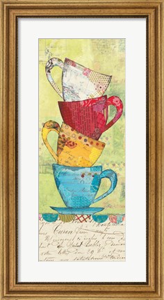 Framed Come for Coffee Print