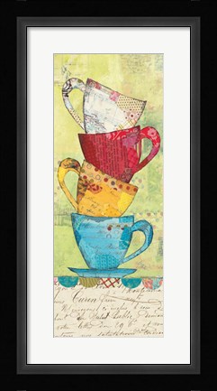 Framed Come for Coffee Print