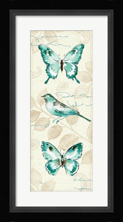 Framed Wing Prints II Print