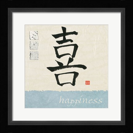 Framed Happiness Print