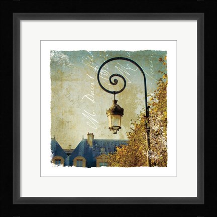 Framed Golden Age of Paris II Print