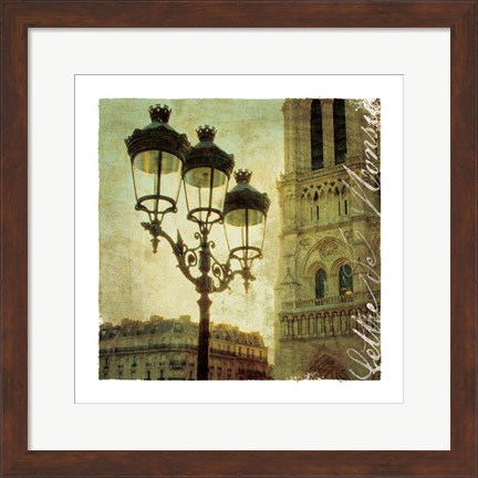 Framed Golden Age of Paris IV Print