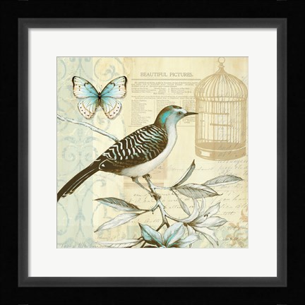 Framed Freedom I Print