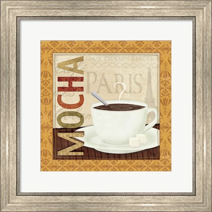 Framed Coffee Cup II Print