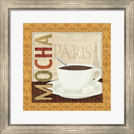 Framed Coffee Cup II Print