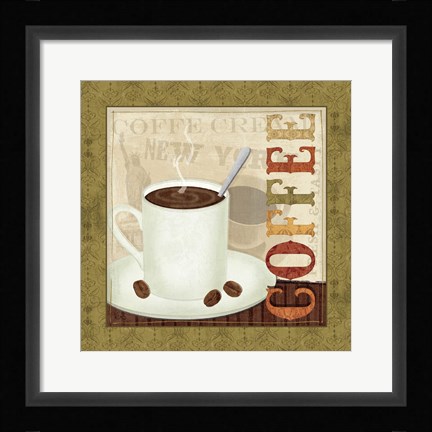 Framed Coffee Cup III Print
