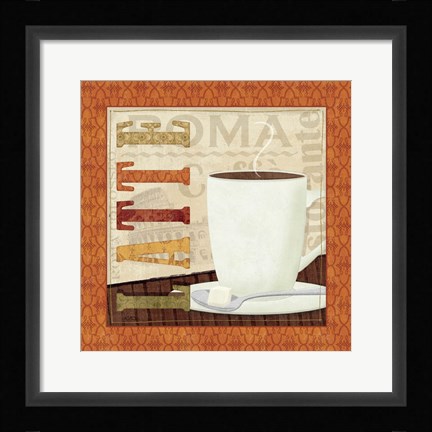 Framed Coffee Cup IV Print