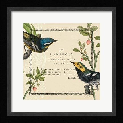 Framed Summer Pages II Print