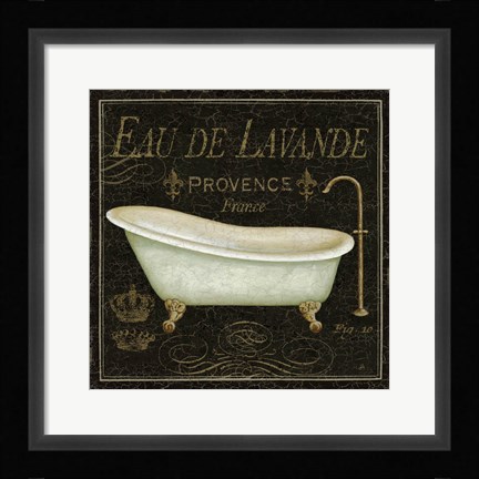 Framed Bain De Luxe I Print