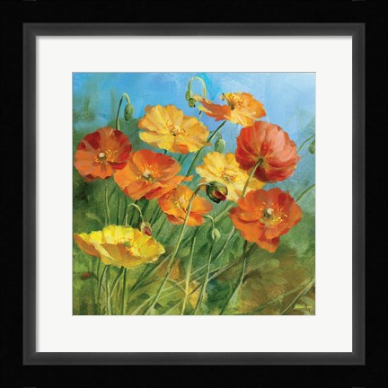 Framed Summer Field IV Print