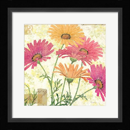 Framed Reminiscence I Print