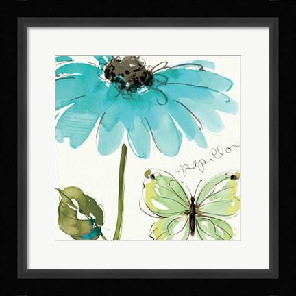 Framed Morning Dew I Print